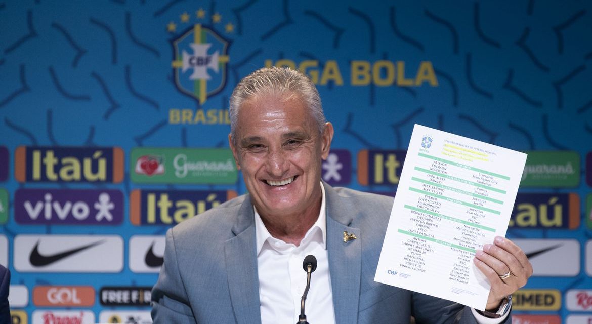 Tite convoca seleção que defenderá o Brasil na Copa do Mundo