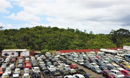Totalmente on-line, PRF realizará leilão com mais de 2 mil veículos classificados como sucata na Bahia