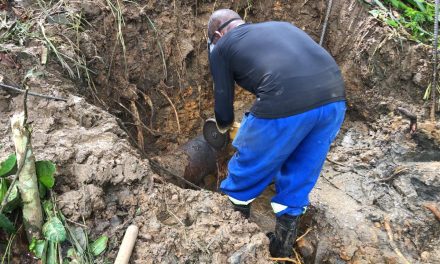 Rompimento de rede prejudica abastecimento de água em seis bairros da zona oeste de Itabuna