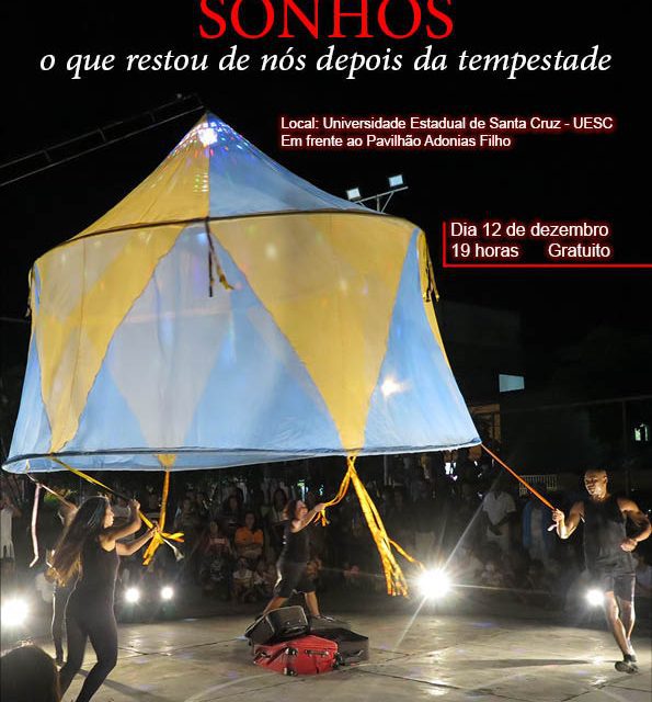 Teatro Popular de Ilhéus apresenta espetáculo “Sonhos: o que restou de nós depois da tempestade”