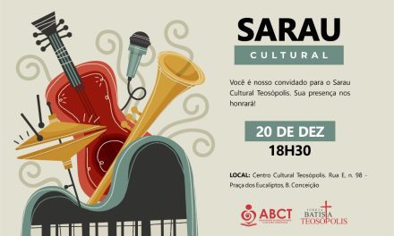 Centro Cultural Teosópolis promove Sarau de Natal
