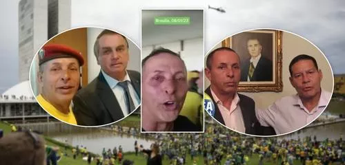 Terrorista que participou do ataque a Brasília manteve encontros com Bolsonaro e Mourão