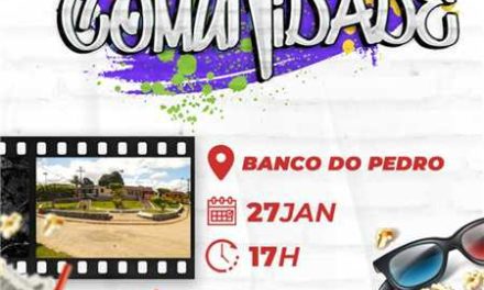 Com estreia nesta sexta, Cine Comunidade leva sessão gratuita ao distrito de Banco do Pedro