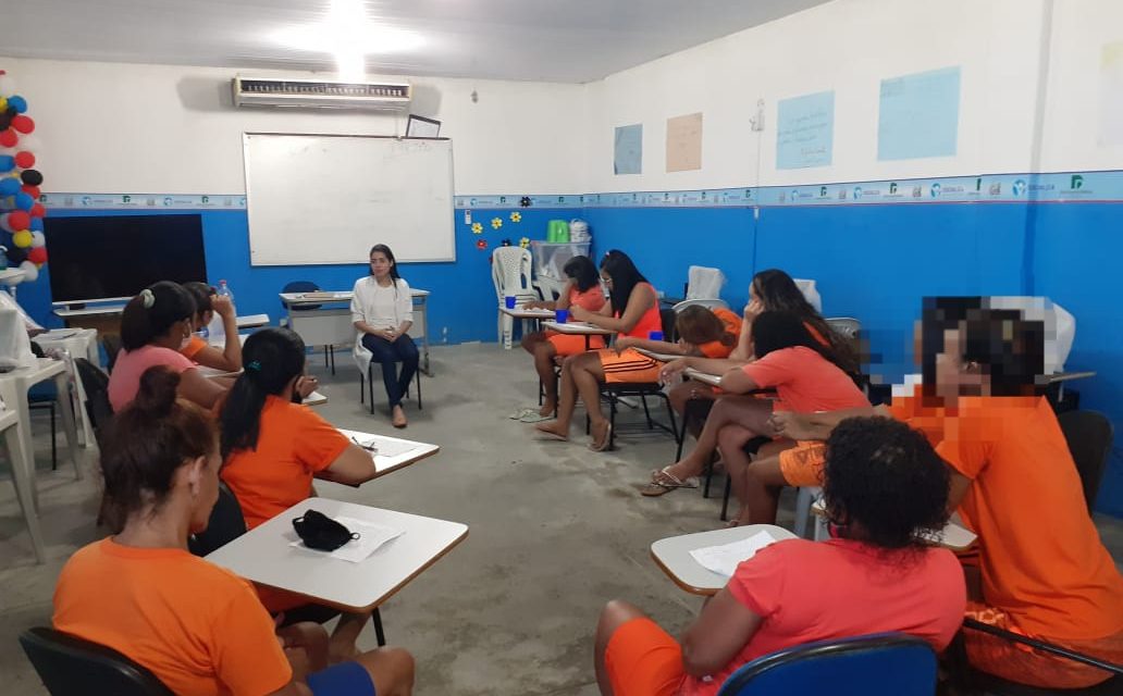 Campanha Janeiro Branco promove a saúde mental entre as reeducandas do Conjunto Penal de Itabuna
