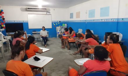 Campanha Janeiro Branco promove a saúde mental entre as reeducandas do Conjunto Penal de Itabuna