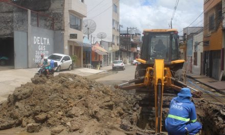 Rompimento de rede adutora vai interromper, temporariamente, o abastecimento de água no Bairro Santo Antônio