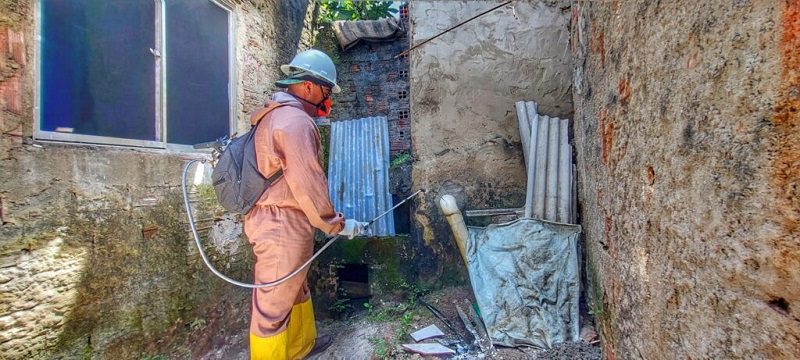 Mutirão de Combate ao Aedes aegypti chegou ao Banco Raso e Pedro Fontes