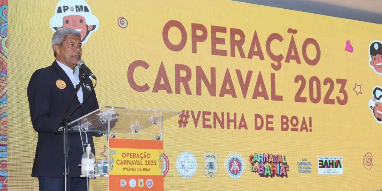 Governo do Estado lança Operação Carnaval 2023, que terá atuação de mais de 30 mil profissionais de Segurança Pública