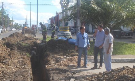 Presidente da Emasa visita obras do Projeto Mais Água para a Cidade