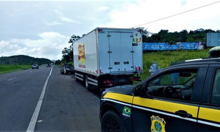 Caminhão com carga avaliada em R$ 150 mil é recuperada pela PRF