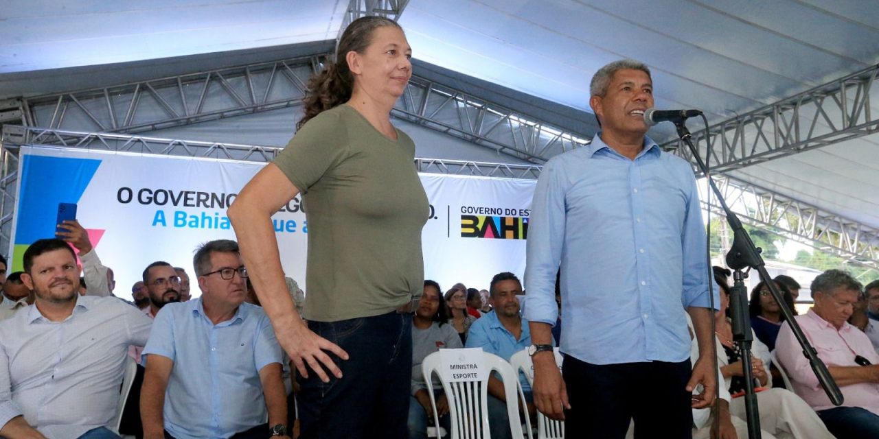 “É um orgulho sem tamanho”, diz Jerônimo em inauguração de mais uma escola de Tempo Integral na Bahia, desta vez em Ilhéus