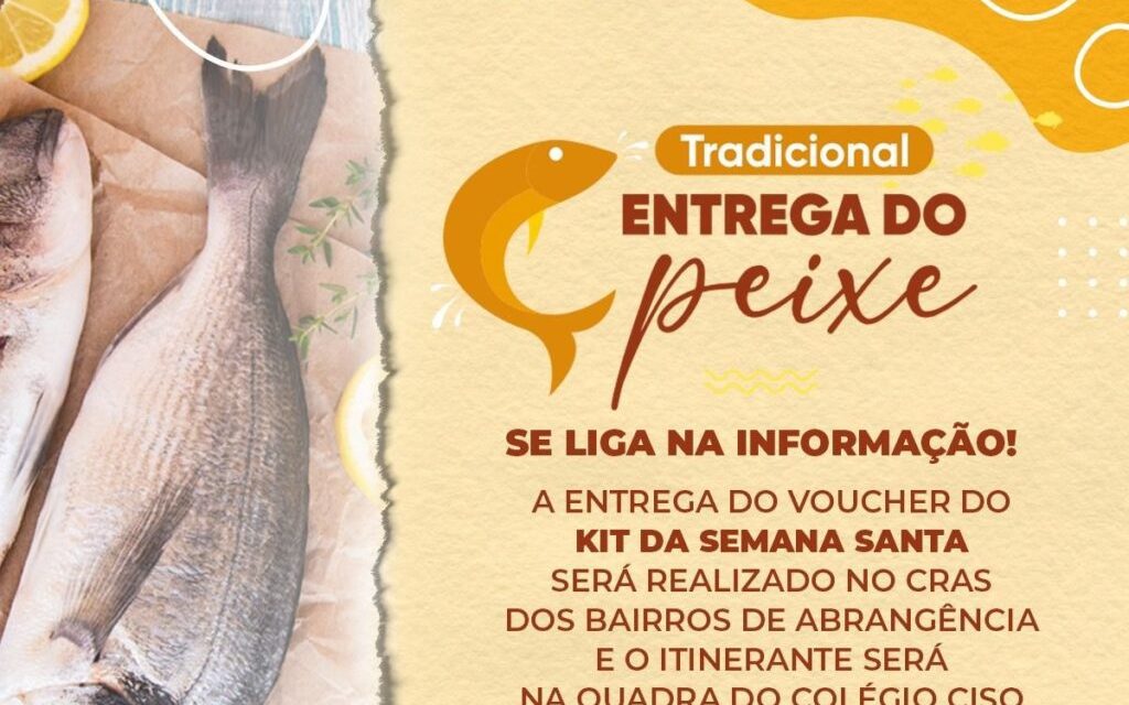 Itabuna: “Kit da Semana Santa” será entregue à população na próxima terça-feira