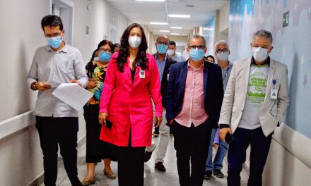 Subsecretário estadual da Saúde visita o HMIJS que se prepara para ganhar serviço de ortopedia pediátrica