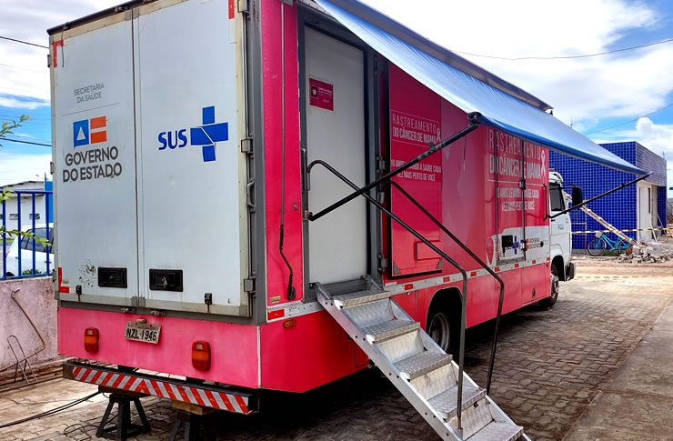 Carreta de Mamografias Itinerante chega em Itabuna na próxima segunda-feira