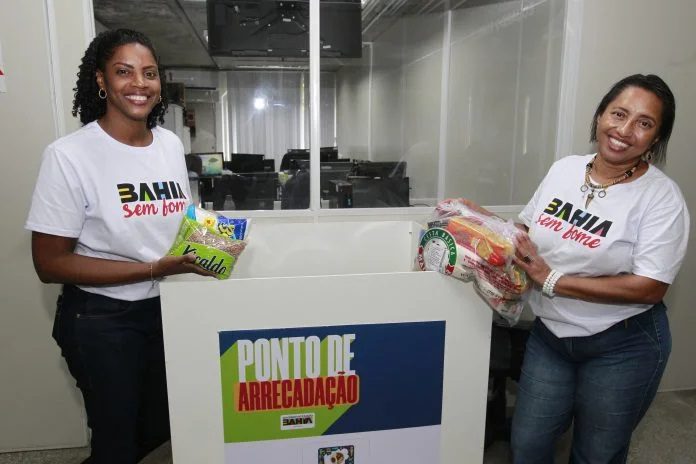 Secom arrecada alimentos e promove atividades no Dia D contra à Fome