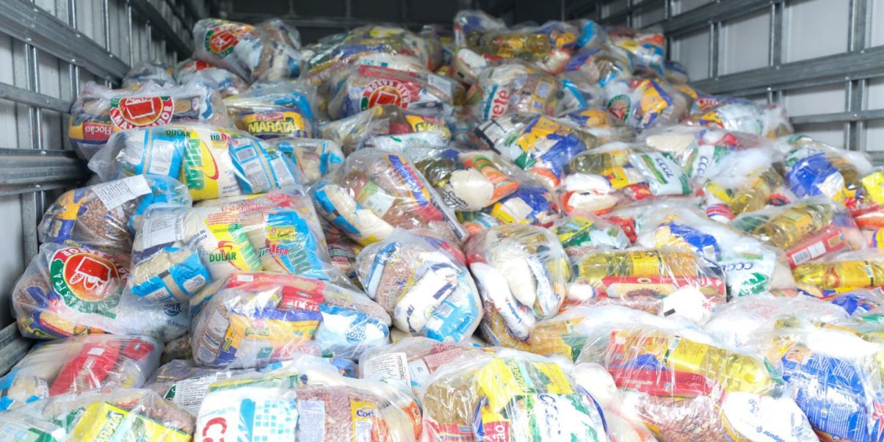 Secretaria de Educação do Estado arrecada 150 toneladas de alimentos para a campanha Bahia Sem Fome
