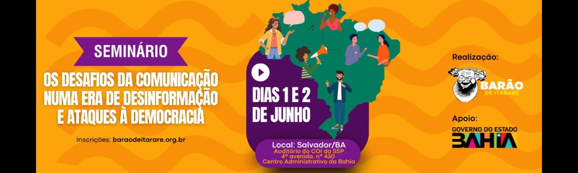 Relator do PL das Fake News estará em Salvador para seminário sobre comunicação e desinformação