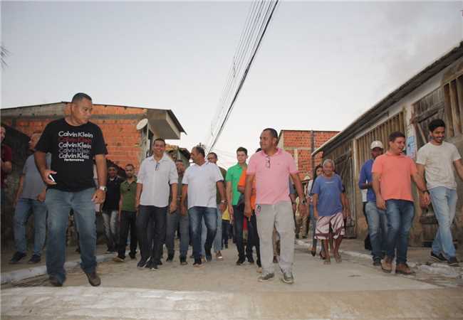 Entrega da pavimentação da Rua Boa Vista abre comemorações do aniversário de 489 anos de Ilhéus