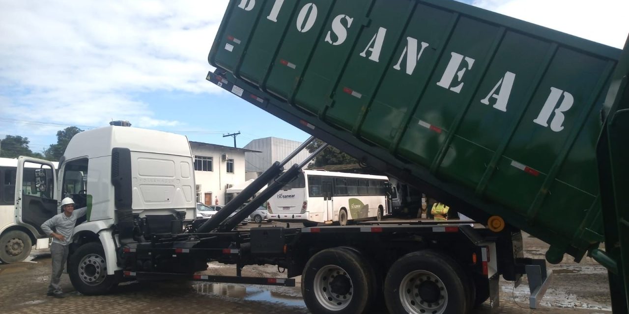 Novos equipamentos adquiridos pela Biosanear vão reforçar coleta seletiva em Itabuna