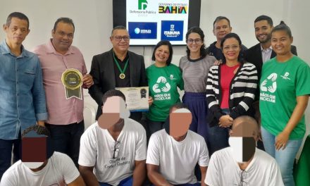 Socializa recebe Selo de Empresa Amiga da Reciclagem por incentivar destinação correta de resíduos no Conjunto Penal de Itabuna