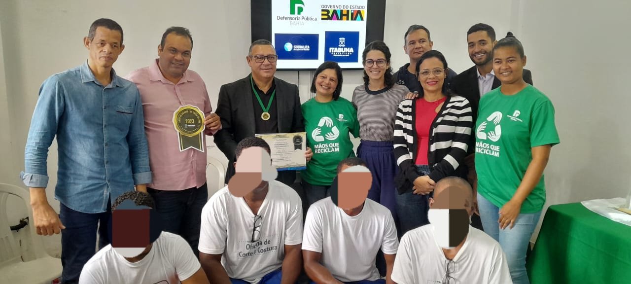Socializa recebe Selo de Empresa Amiga da Reciclagem por incentivar destinação correta de resíduos no Conjunto Penal de Itabuna