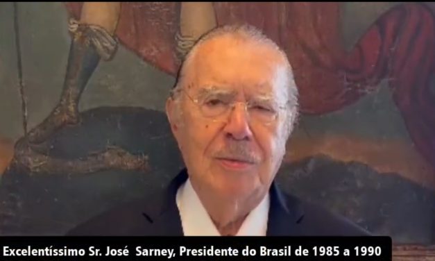Ex-presidente José Sarney elogia Augusto Aras na PGR: “homem de grande competência”