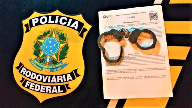 Homem procurado por estupro é preso pela PRF na BR-116