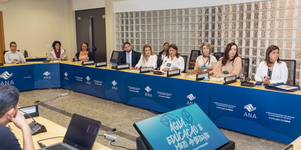 Em Brasília, Adélia Pinheiro participa de encontro que discute fortalecimento de ações com foco na água, educação e meio ambiente