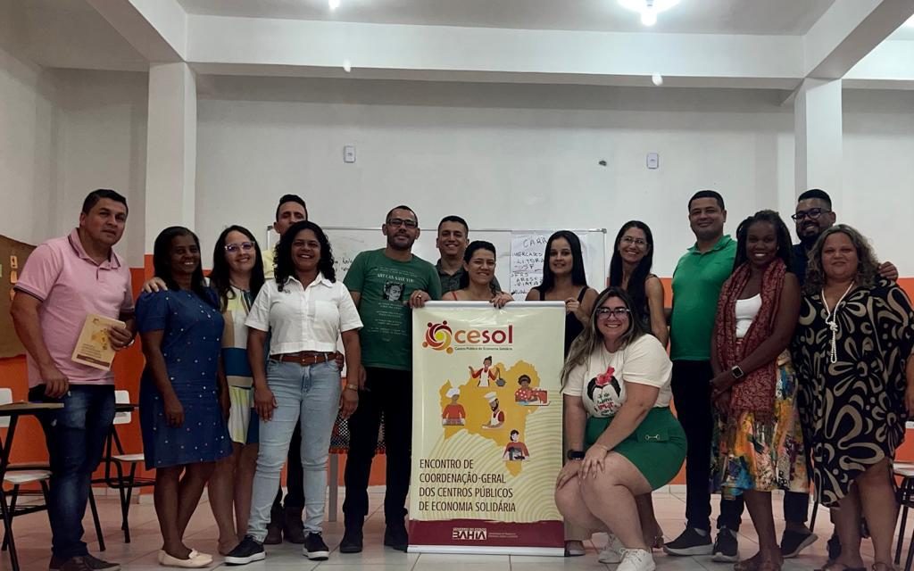 Gestores de Economia Solidária da Bahia discutem caminhos da política pública