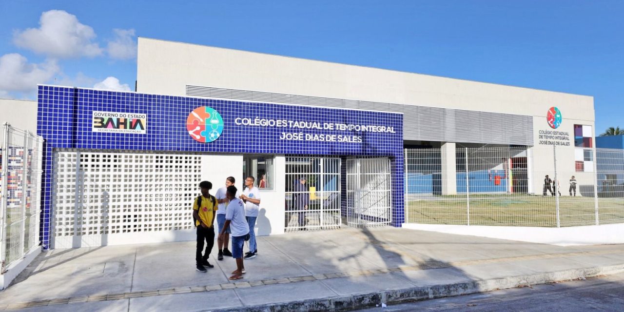Novo colégio em Jardim Cajazeiras impulsiona ensino de tempo integral em Salvador