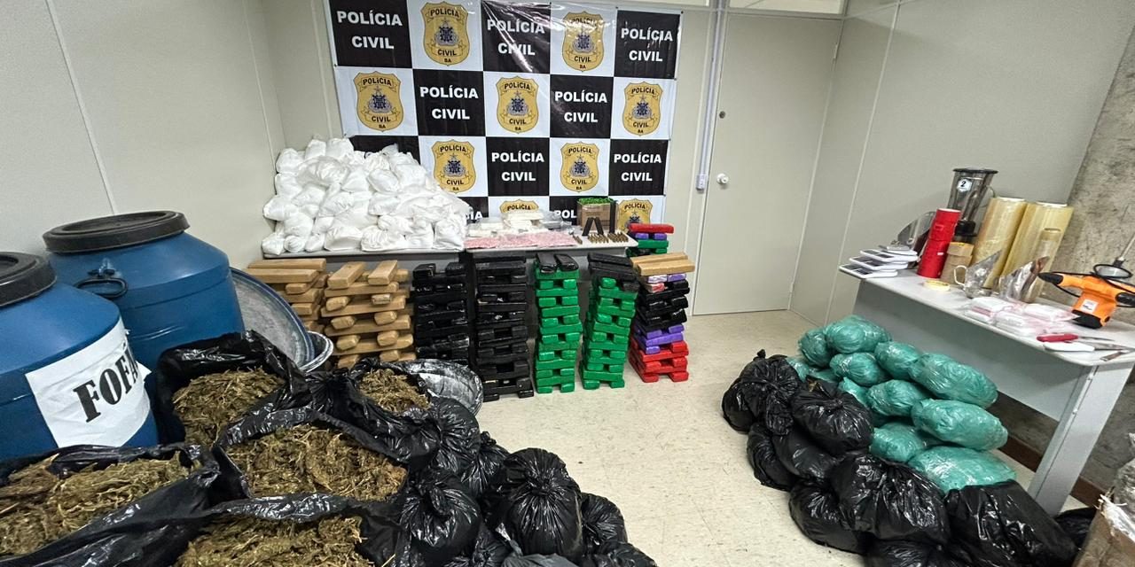 Polícia Civil desarticula laboratório de drogas dentro de hotel de luxo na Bahia 