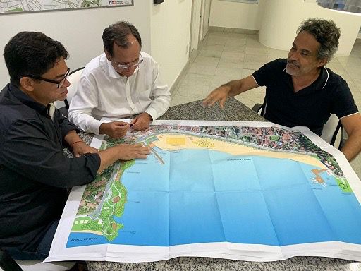 Projeto de ampliação da orla de Itacaré é apresentado ao Governo do Estado