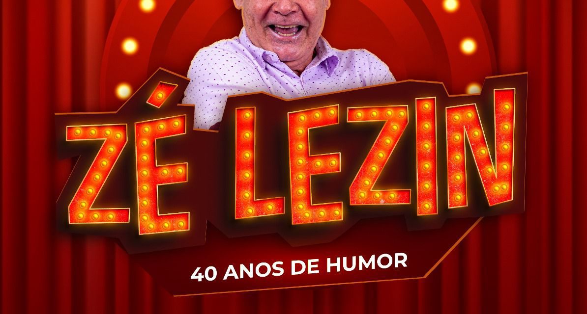 Humorista Zé Lezin faz novo show em Itabuna no próximo dia 26 de novembro