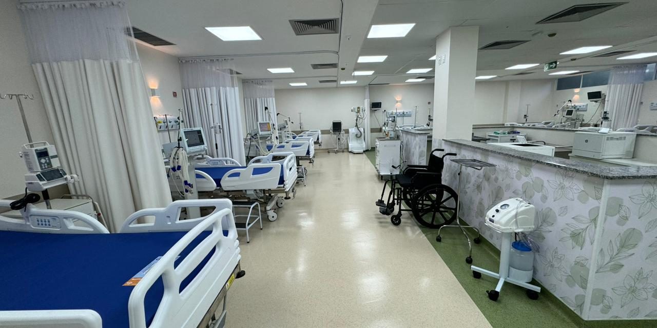 Serviço do novo CTI do Hospital de Base será financiado pelo Governo do Estado