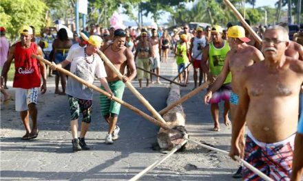 Tradicional Festa da Puxada do Mastro de São Sebastião acontece no próximo final de semana em Olivença