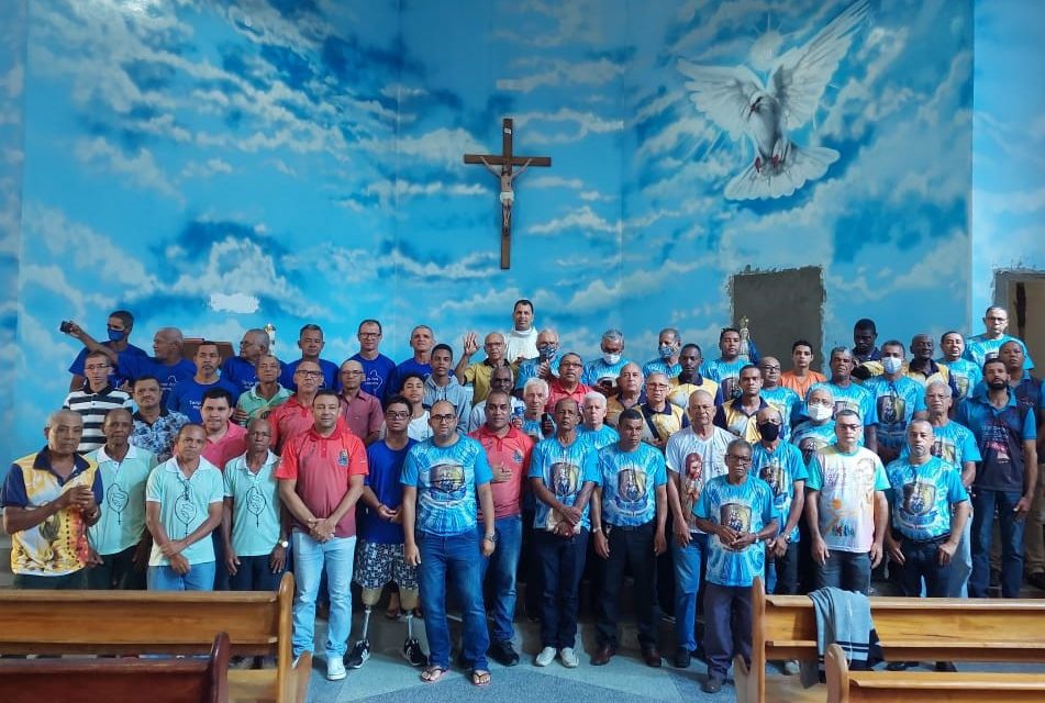 Homens do Terço da Diocese de Itabuna realizam primeiro retiro espiritual