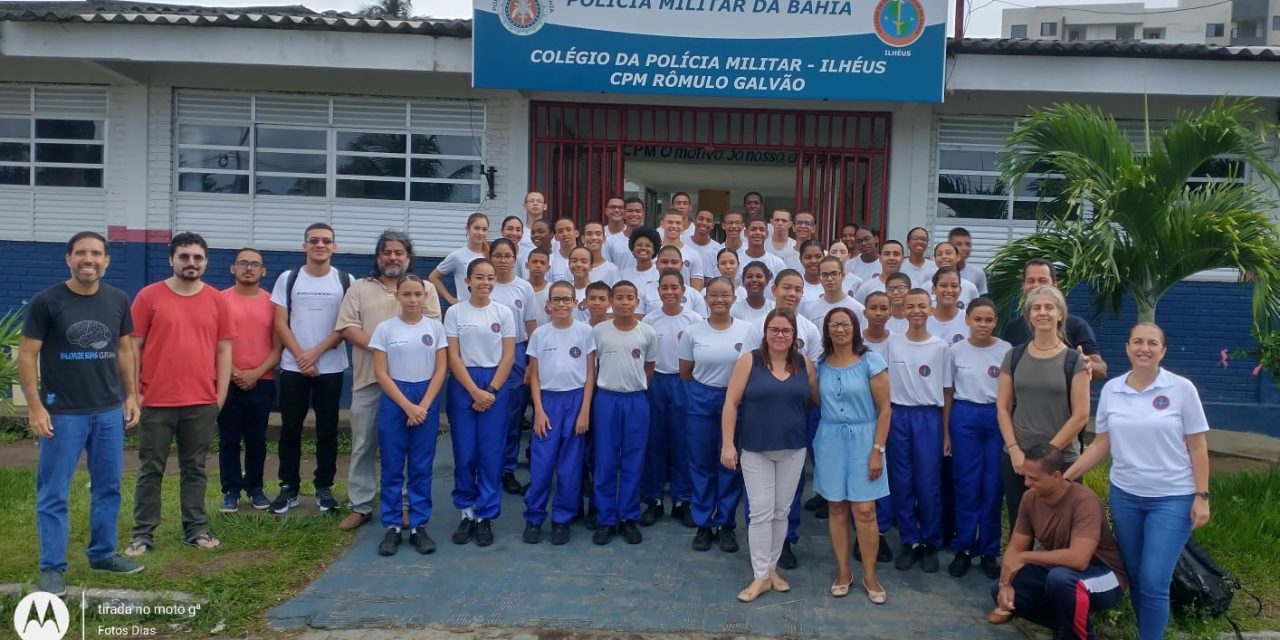 Uesc comemora parceria com o Colégio da Polícia Militar Rômulo Galvão