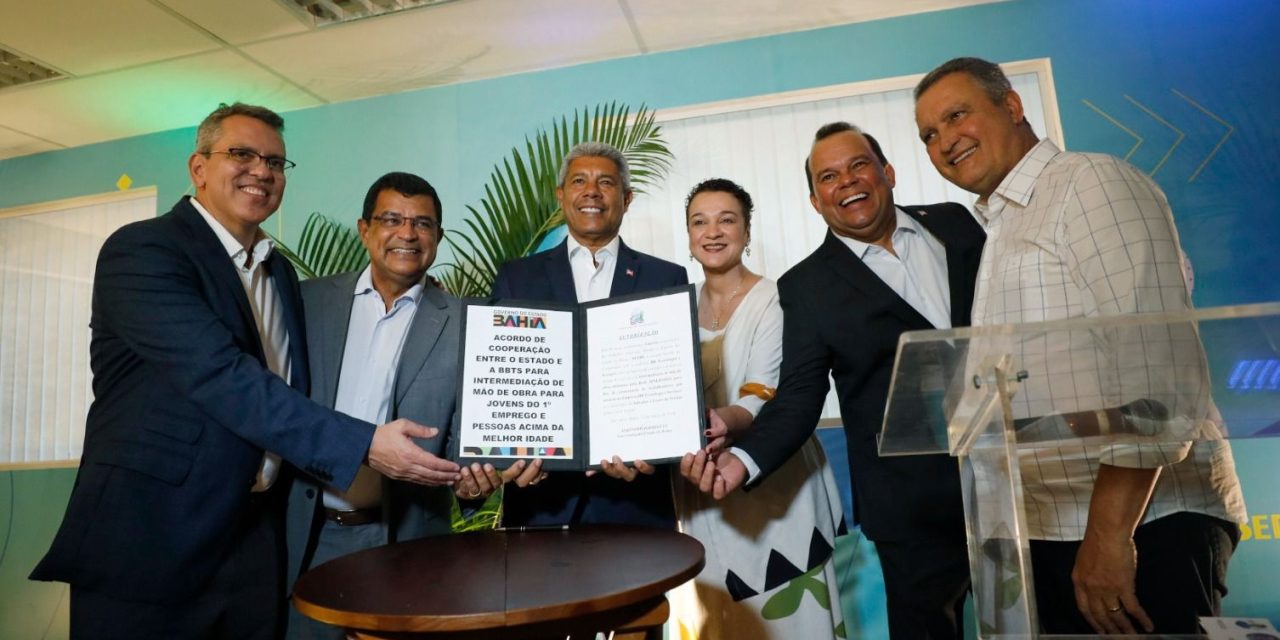 Governo da Bahia firma acordo com Banco do Brasil para fomentar a geração de mais de 2 mil empregos
