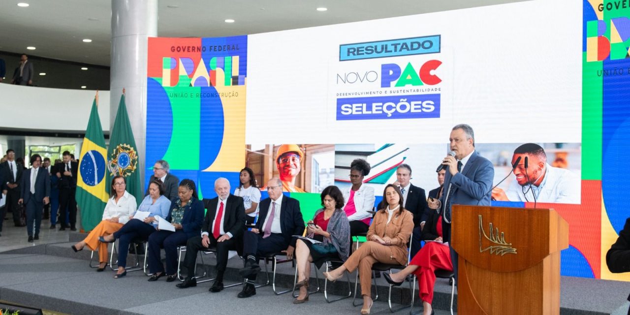 Bahia vai receber 716 obras e equipamentos do Novo PAC Seleções; mais de 350 municípios serão contemplados 