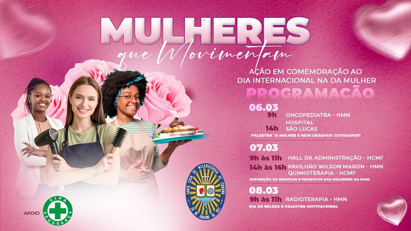 SANTA CASA REALIZA 1ª FEIRA DA MULHER EMPREENDEDORA