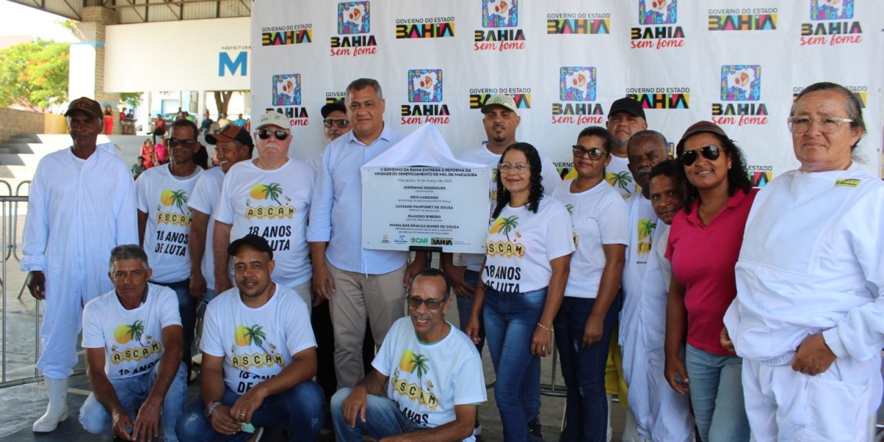 Unidade de beneficiamento de mel e certificação do SIM fortalecem o rural de Macajuba