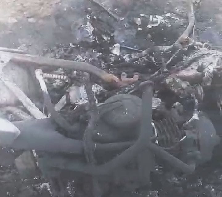 Mais um corpo carbonizado é encontrado em Itabuna; moto incendiada foi encontrada junto à vítima