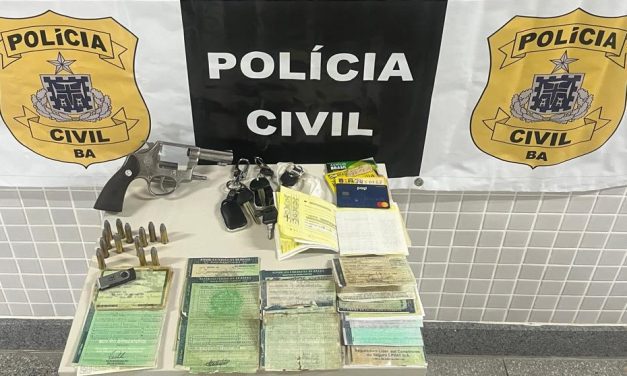 Investigado por estelionato em Sergipe é preso na Bahia
