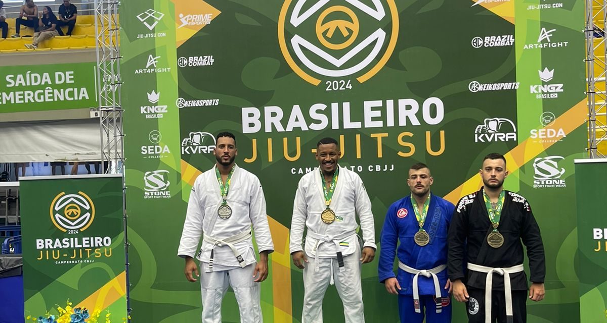 Atleta representa Ibicaraí no Campeonato Brasileiro de Jiu-Jítsu e fica em segundo lugar