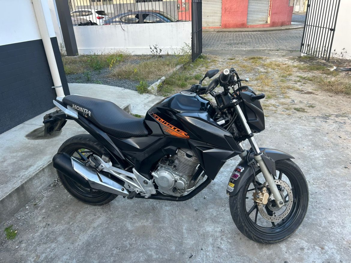 moto apreendida